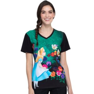 POLERA MUJER TOONIFORMS PRINTS TF 627 ALWL