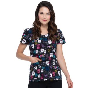 POLERA MUJER DICKIES PRINTS DK 700 DITD