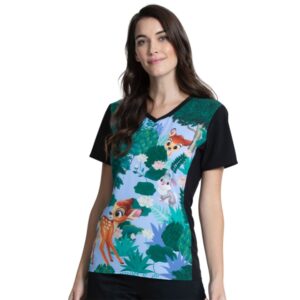 POLERA MUJER TOONIFORMS PRINTS TF 627 BAAU